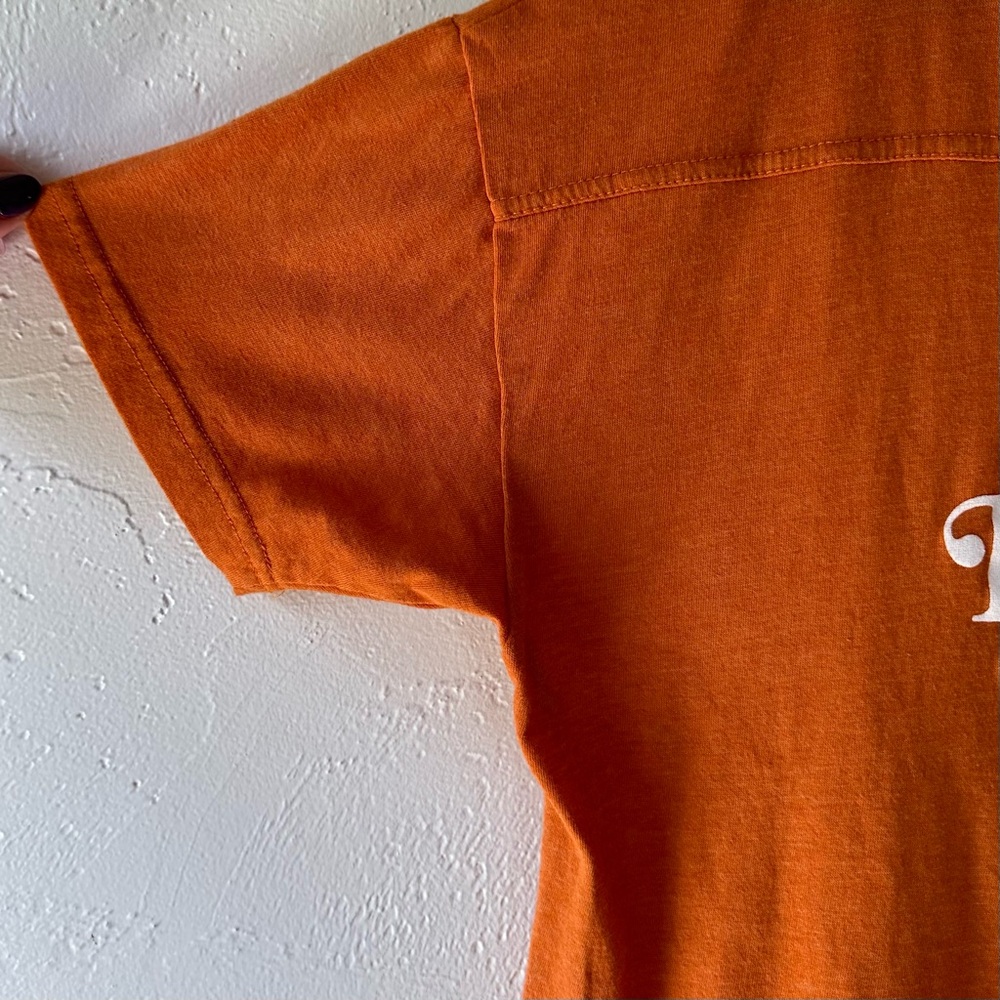 UG Apparel Womens Texas Longhorns T Shirt Sz L Orange GUC - Picture 2 of 8